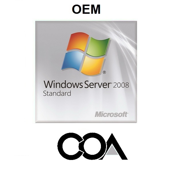 Windows Server 2008 Standard OEM COA Sticker